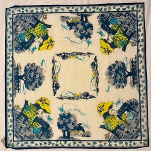 Nasharr Freres, Ltd. Vintage Holly Hobbie Scarf